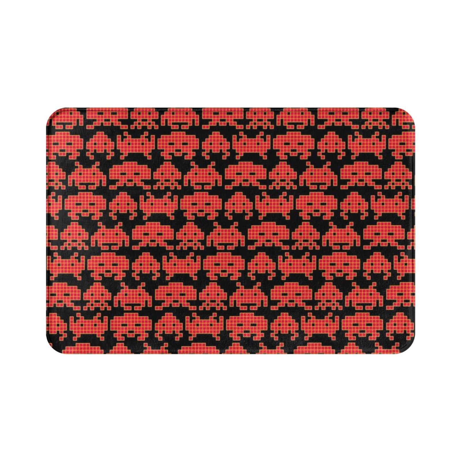 Retro Gaming Rug - Invaded Carpet Mat Rug Cushion Soft