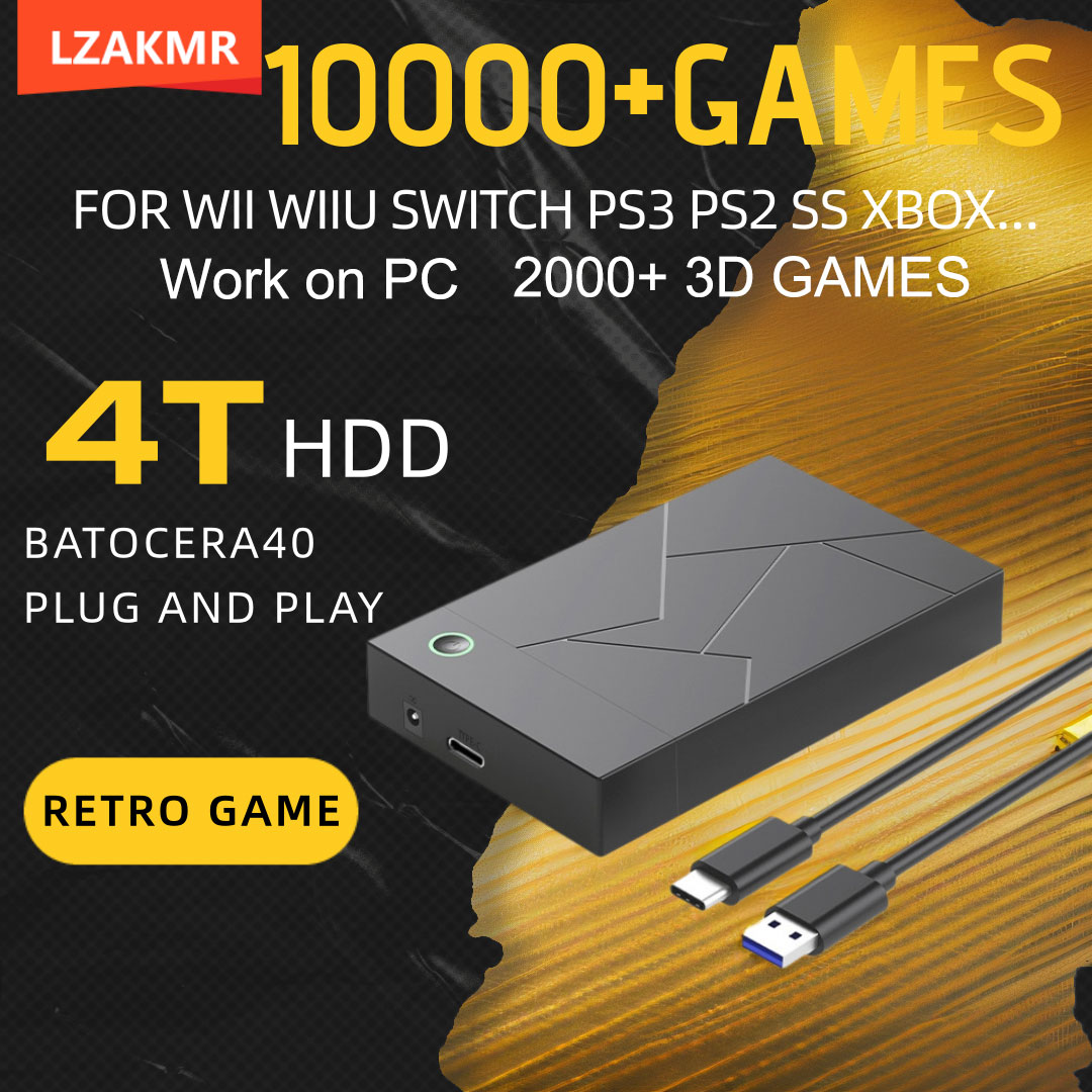 Retro Gaming Batocera - Retro Gaming GameForge 4TB Batocera 40
