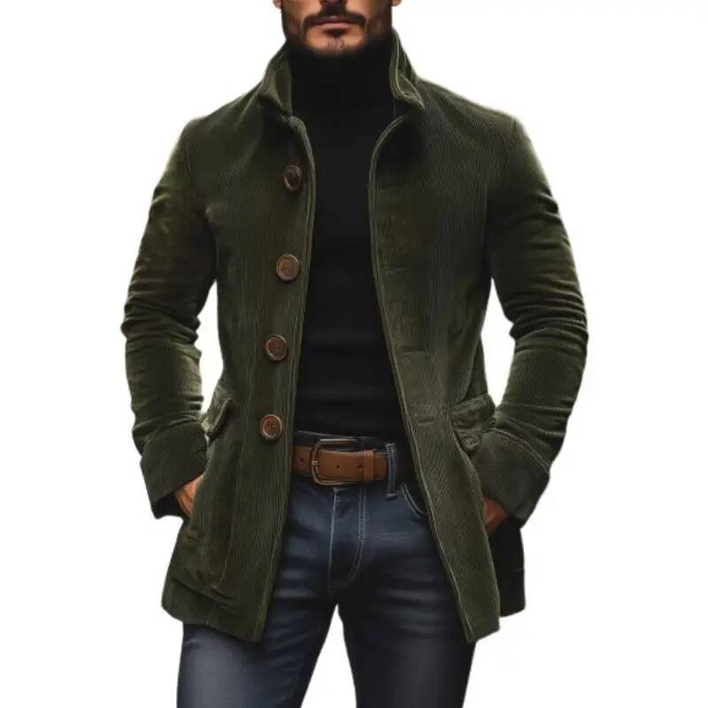 Retro Gaming Jacket - 2026 Spring Autumn Stand Collar Casual