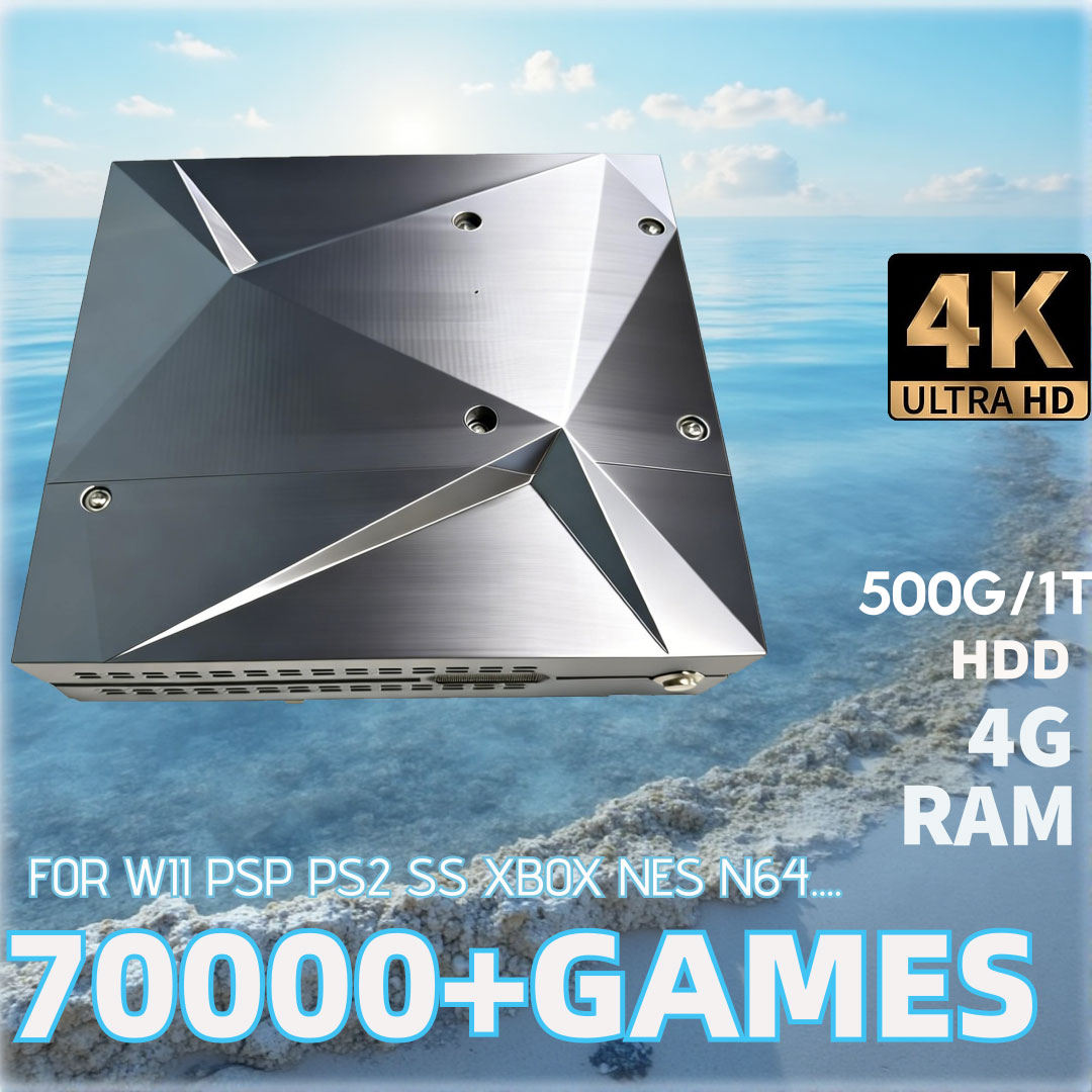 Retro Gaming Batocera - P88 Retro Game Console 500G/1T HDD