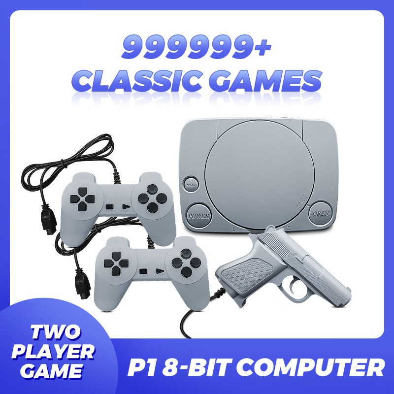 Retro Gaming Room - FC Plug-in console design, 8-bit game