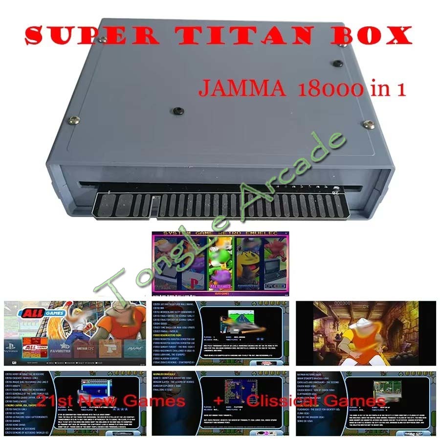 Retro Gaming Cabinet - Super Jamma Arcade Board,11884 in 1