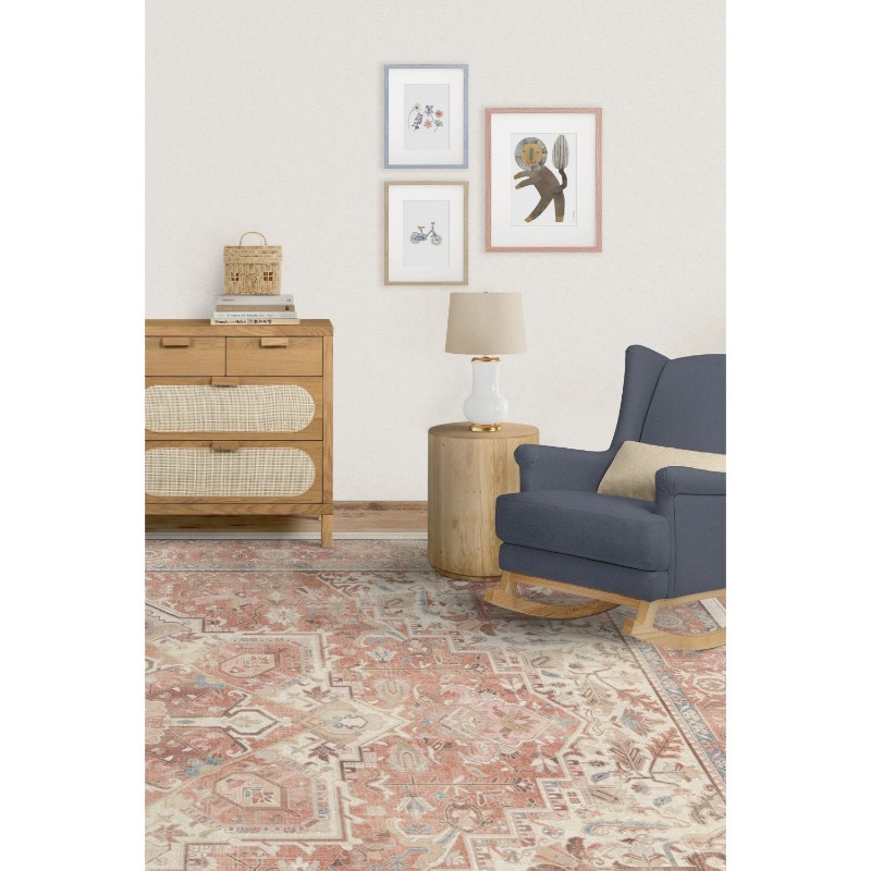 Royal Rose Pink Rug Traditiona - Retro Gaming Rug 评论和价格
