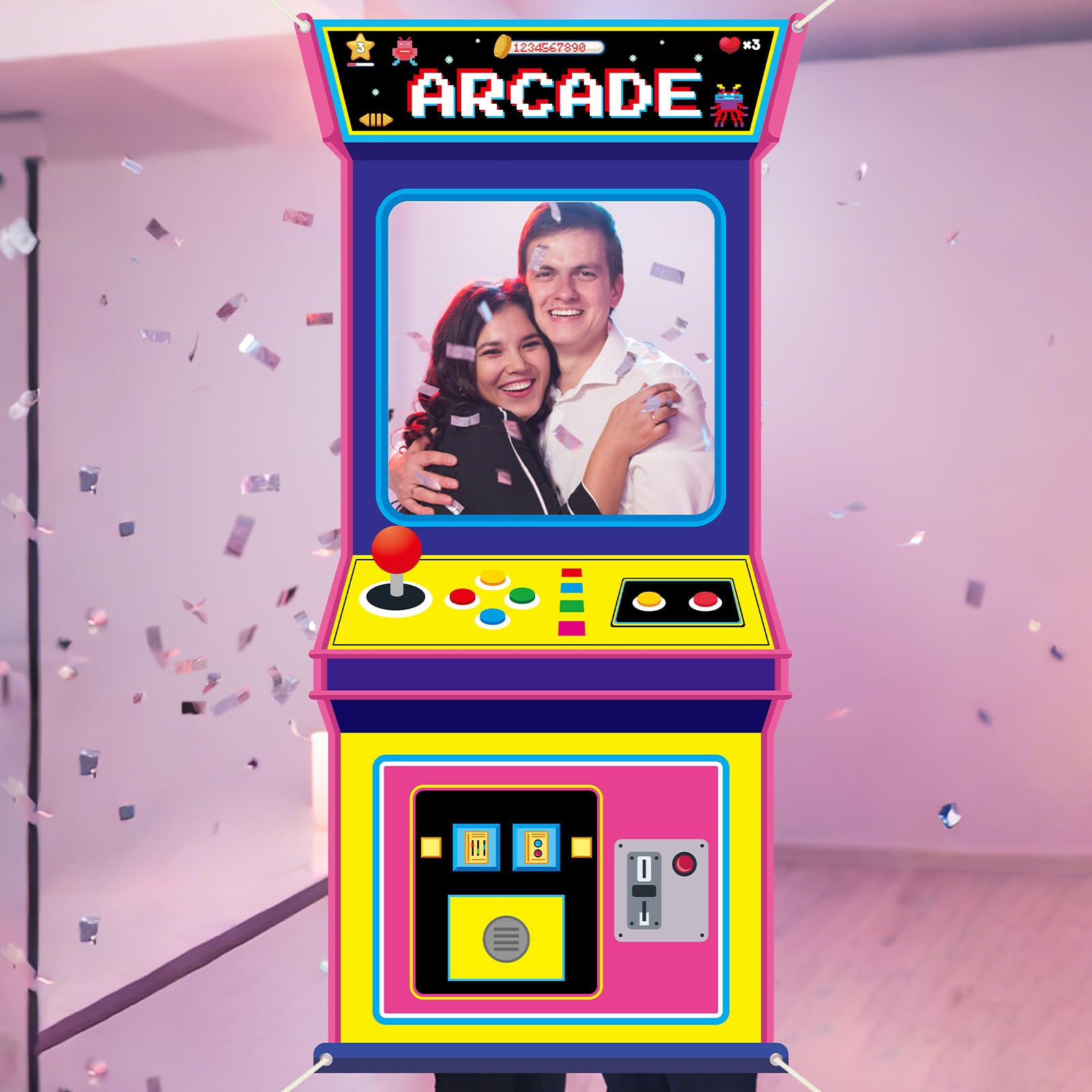 Retro Video Gaming Fabric Arca - Retro Gaming Video 评论和价格