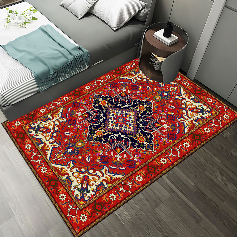 Persian retro carpet living ro - Retro Gaming Rug 评论和价格