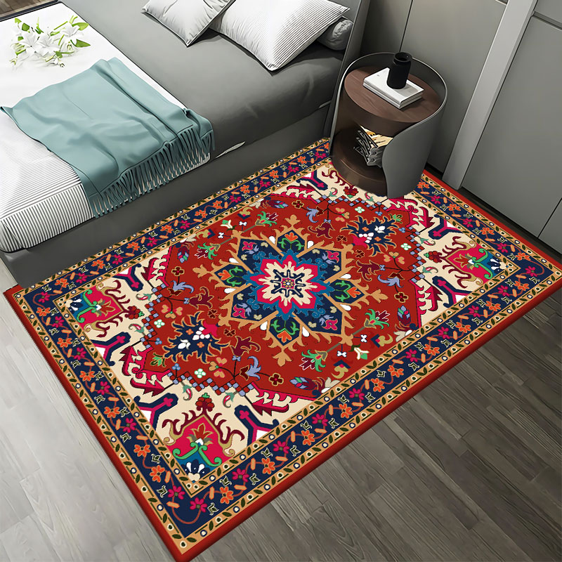 Persian retro carpet living ro - Retro Gaming Rug 评论和价格
