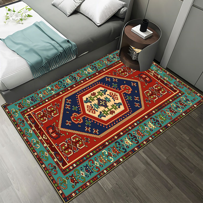 Persian retro carpet living ro - Retro Gaming Rug 评论和价格