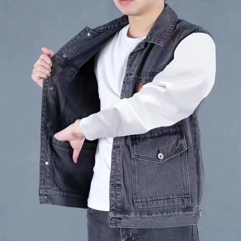 Trendy Summer Retro Denim Vest - Retro Gaming Jacket 评论和价格