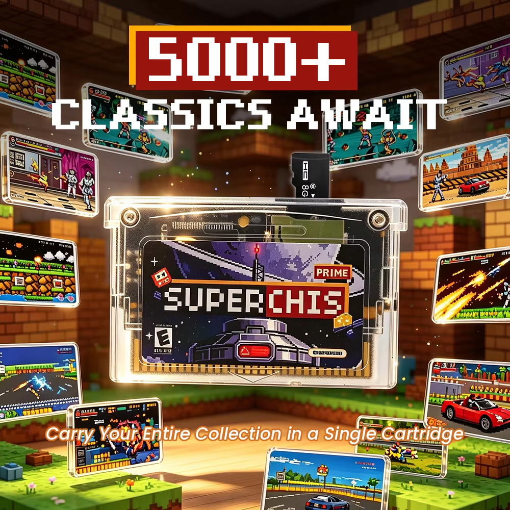 Retro Superchis Flash Game Car - Retro Gaming Unit 评论和价格