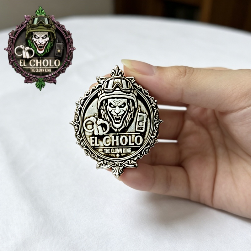 Custom Clown Logo Brooch Perso - Retro Gaming Jacket 评论和价格