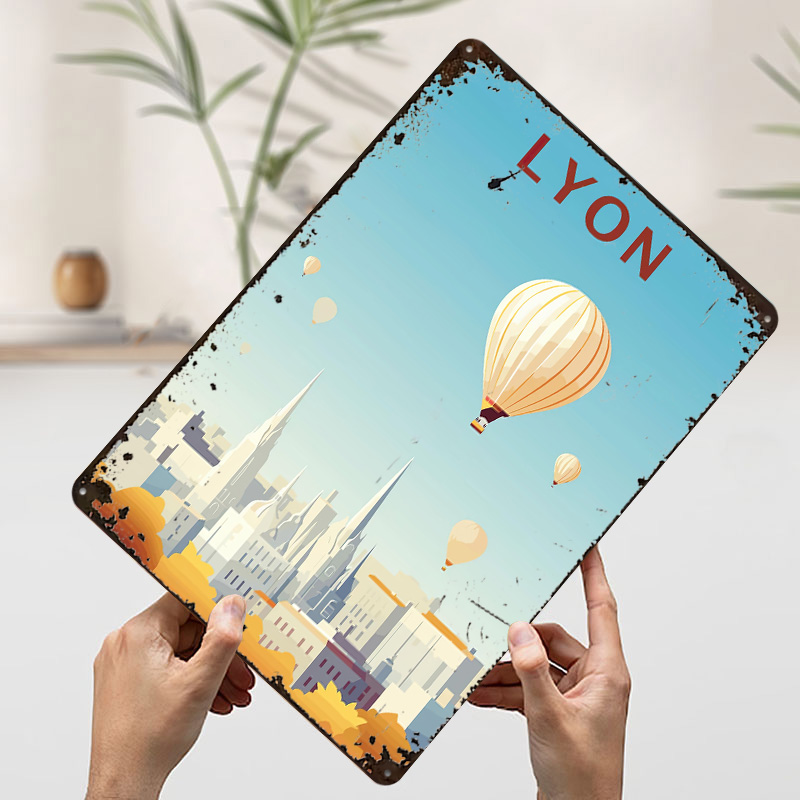 Travel to Lyon Printed Poster  - Retro Gaming Lyon 评论和价格