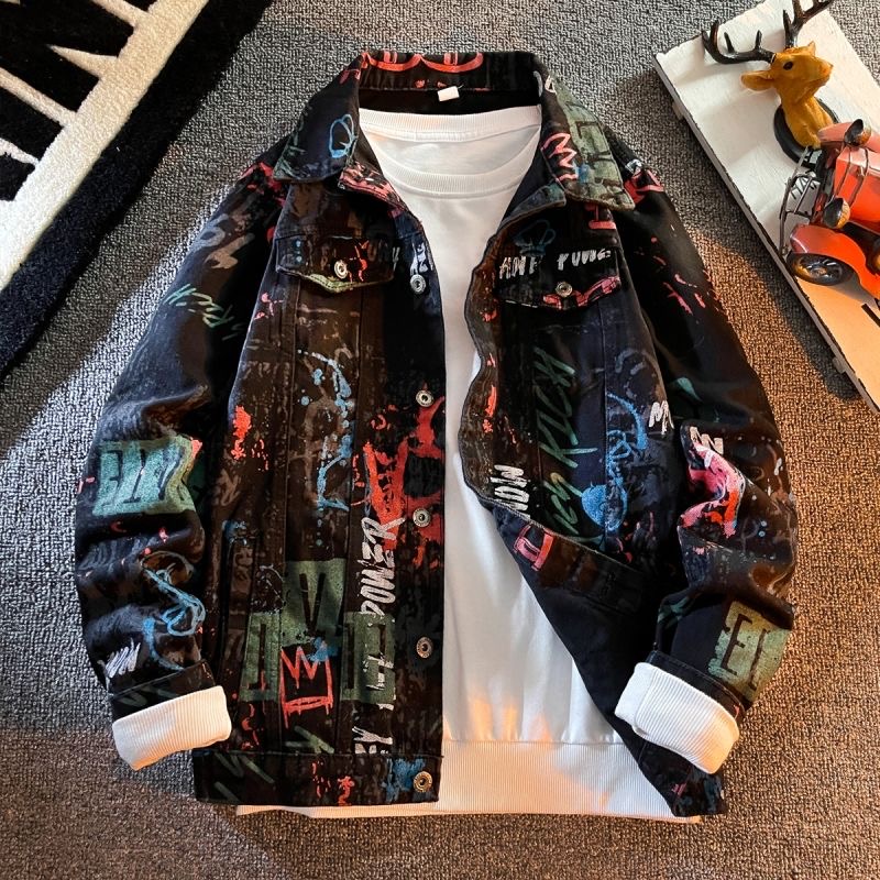Autumn and Spring New Fashion  - Retro Gaming Jacket 评论和价格