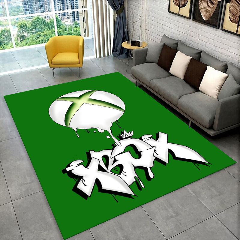retro Xbox Gaming Gamer Logo C - Retro Gaming Rug 评论和价格
