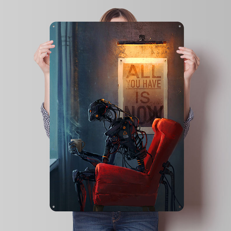Now Nothing Metal Poster Custo - Retro Gaming Now 评论和价格