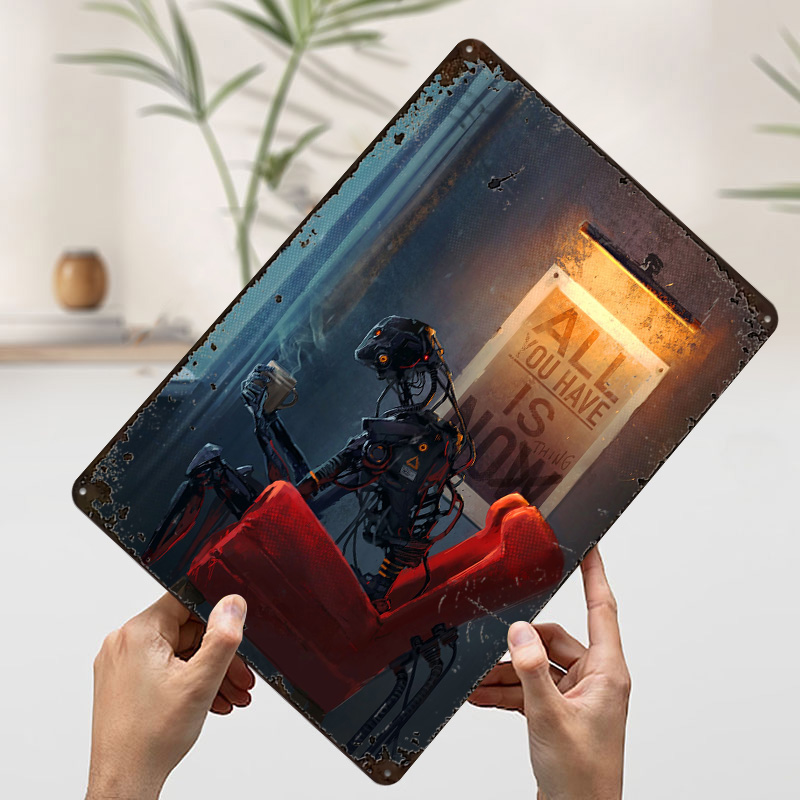 Now Nothing Metal Poster Custo - Retro Gaming Now 评论和价格