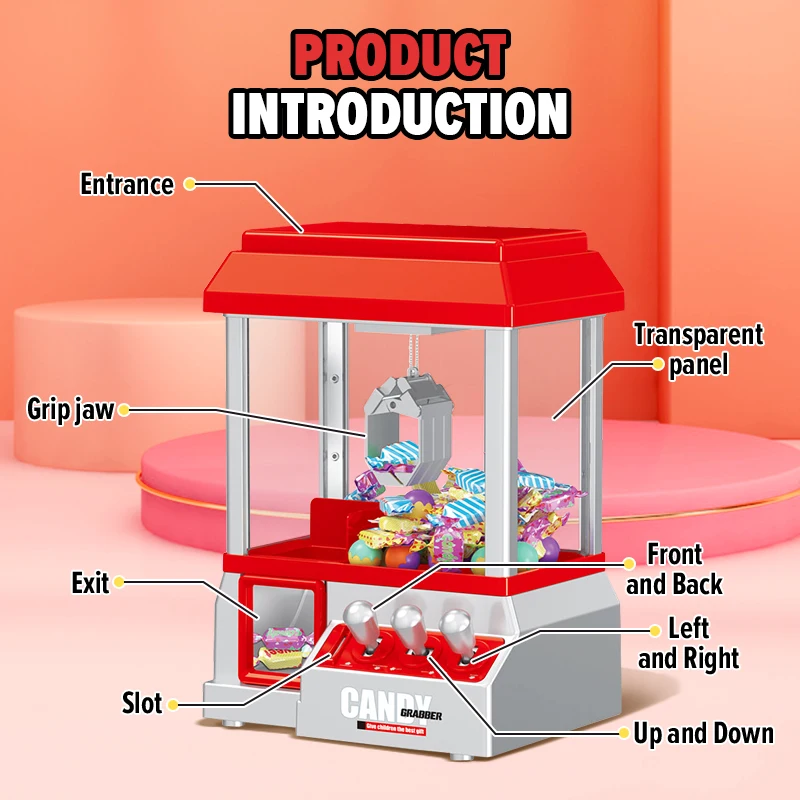 Claw Machine Electronic Candy  - Game Retro Gaming 评论和价格