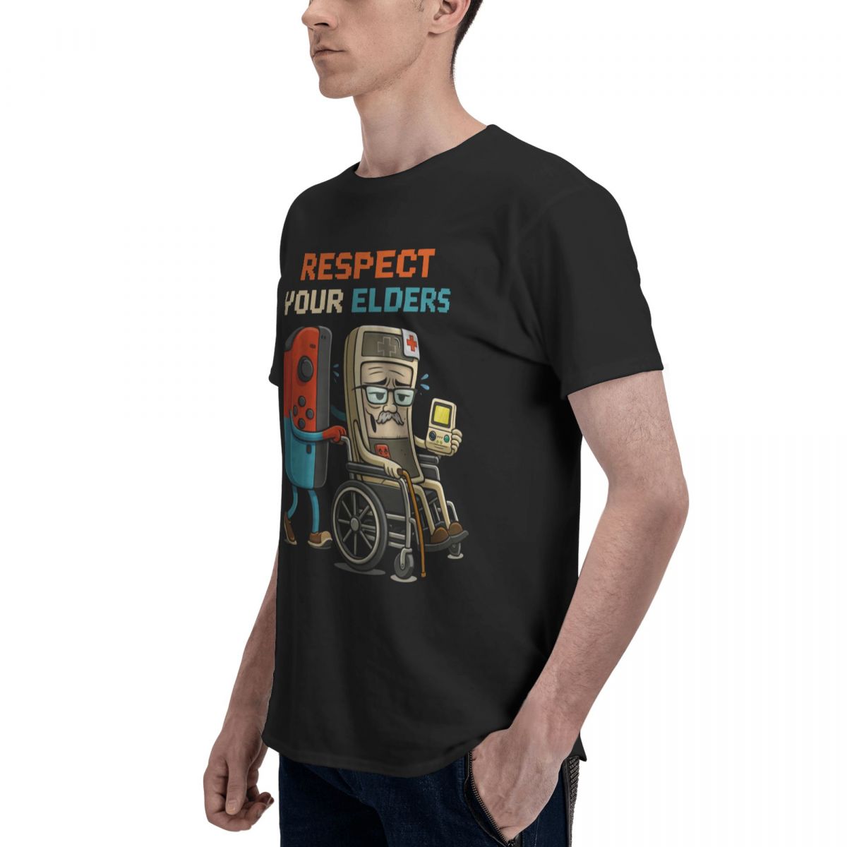 Men Respect Your Elders Gaming - Retro Gaming Gifts For Men 评论和价格