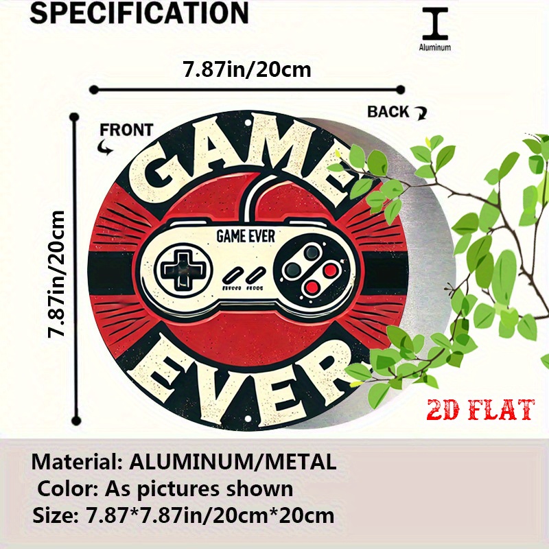 2D Flat 1pc Retro Gaming Round - Game Retro Gaming 评论和价格