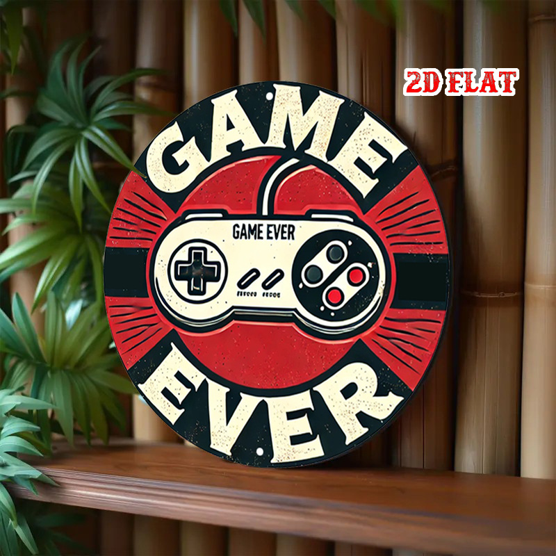 2D Flat 1pc Retro Gaming Round - Game Retro Gaming 评论和价格