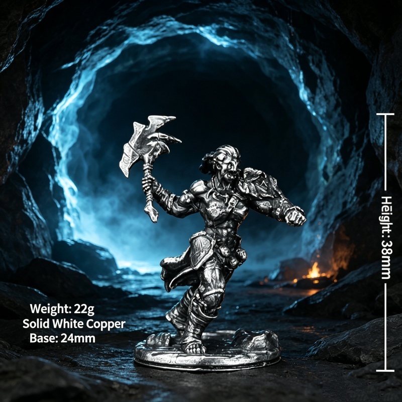Orc Warrior Miniature Metal Fi - Retro Gaming Unit 评论和价格