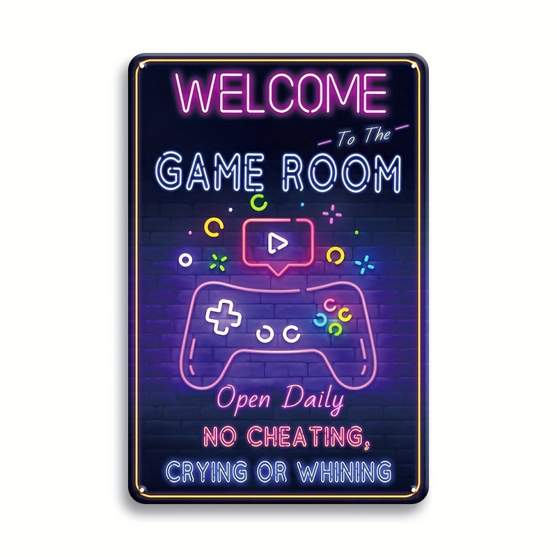 Welcome to the Game Room Metal - Retro Gaming Room 评论和价格