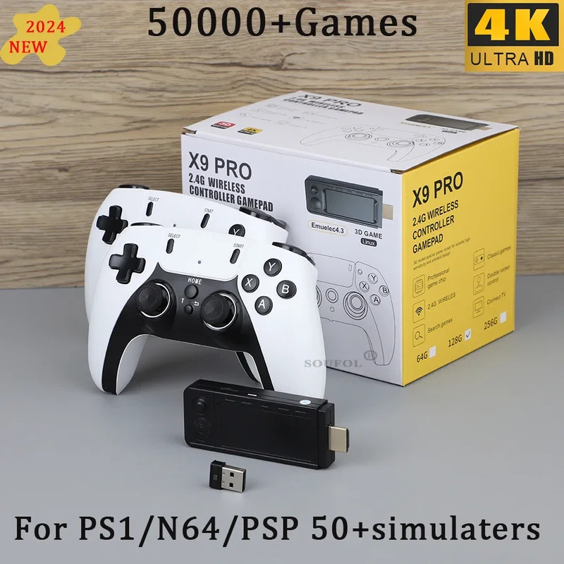 New X9 Pro Retro 4K 3D Game St - Retro Gaming Devices 评论和价格