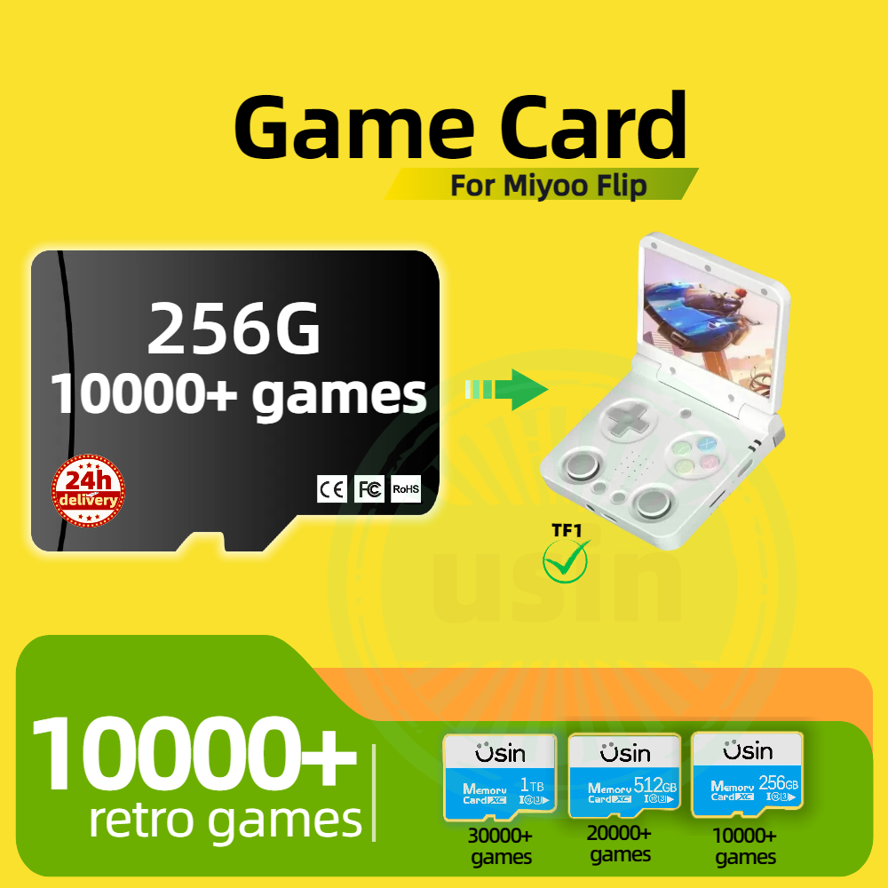 Game Card For Miyoo Flip 30000 - Retro Gaming Nostalgia 评论和价格