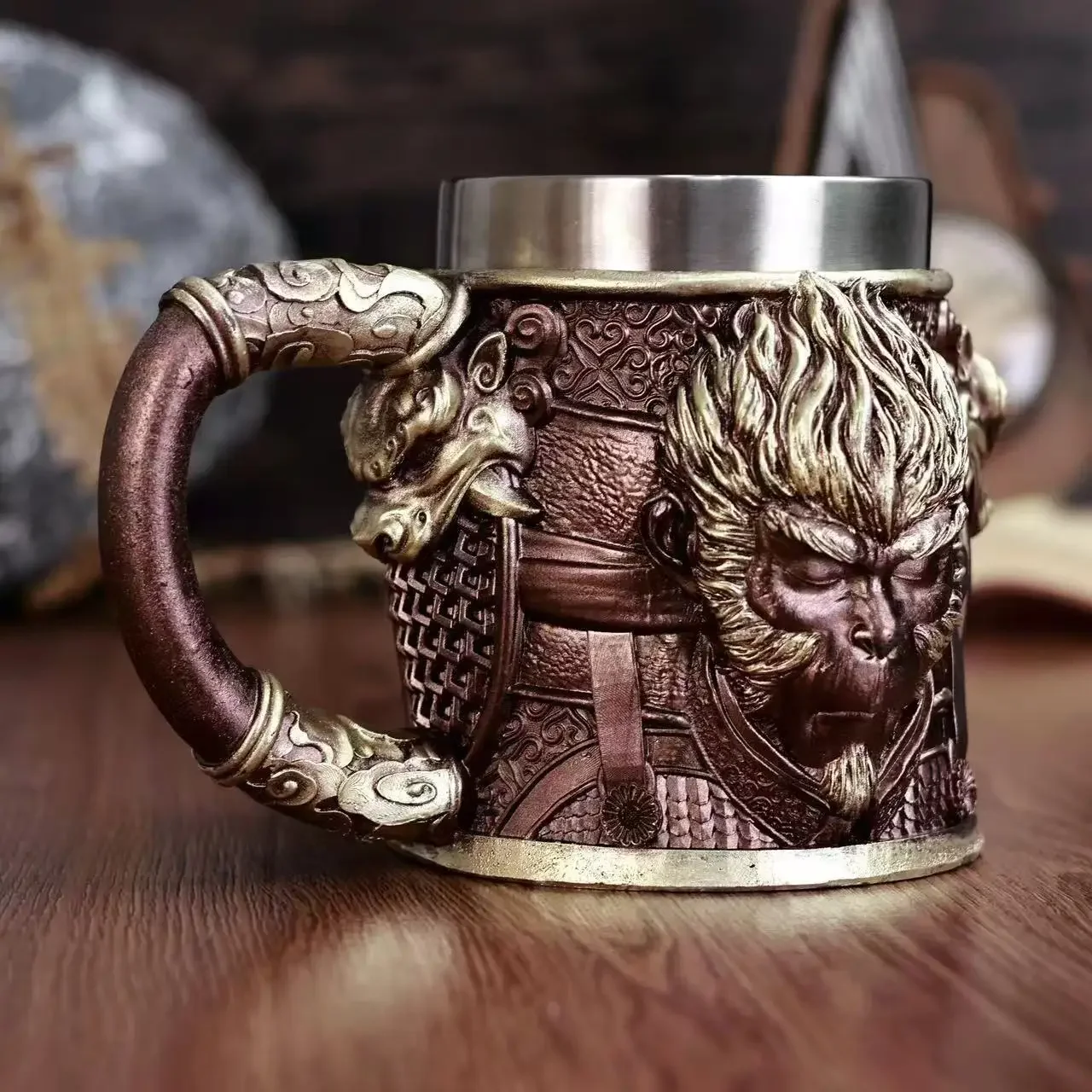 Hot Black Myth Wukong Resin Be - Retro Gaming Gifts For Men 评论和价格