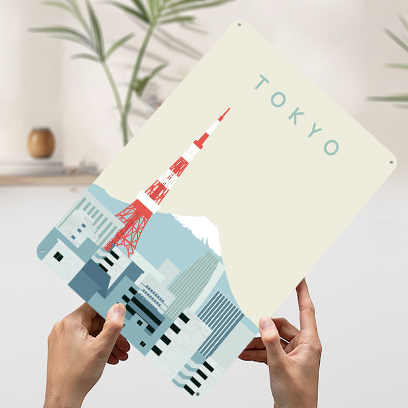 Tokyo Poster Retro 3D Printed  - Retro Gaming Gifts For Men 评论和价格