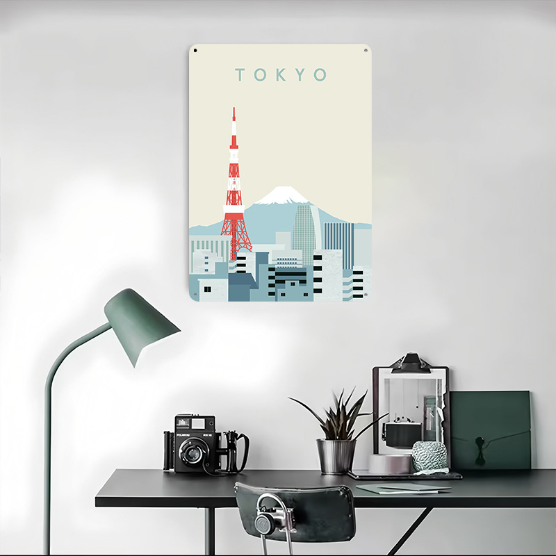 Tokyo Poster Retro 3D Printed  - Retro Gaming Gifts For Men 评论和价格