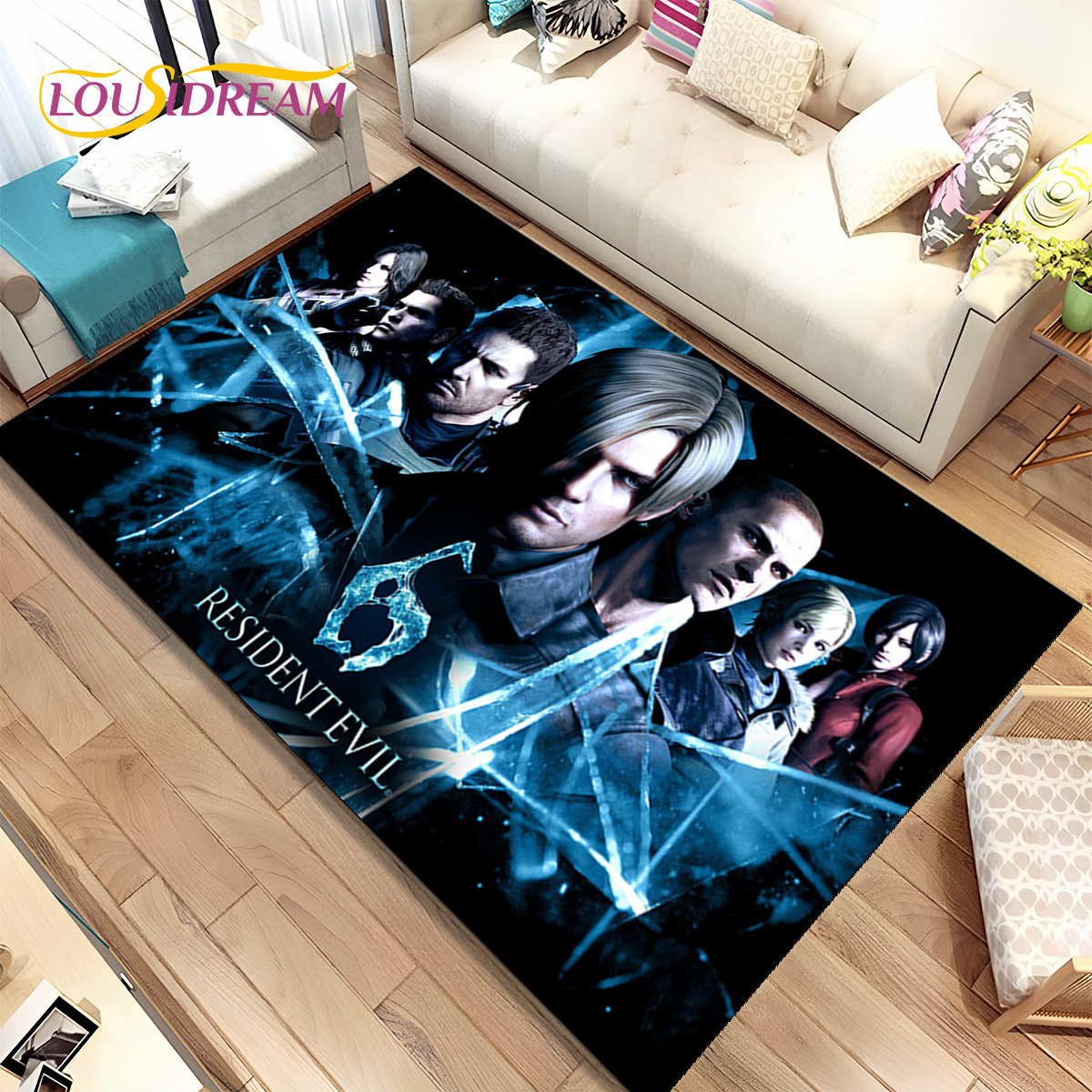 3D R-Resident Evil Games Gamer - Retro Gaming Rug 评论和价格