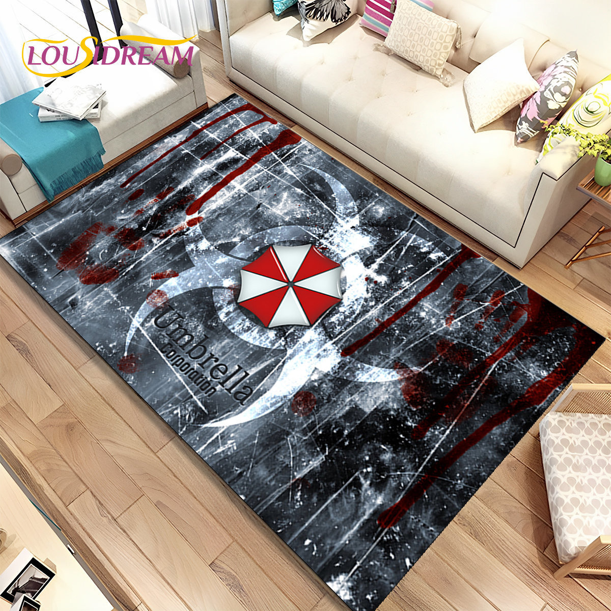 3D R-Resident Evil Games Gamer - Retro Gaming Rug 评论和价格
