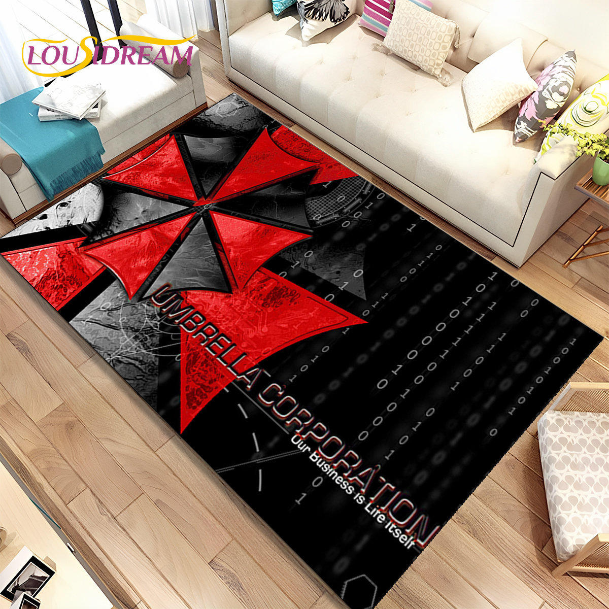 3D R-Resident Evil Games Gamer - Retro Gaming Rug 评论和价格