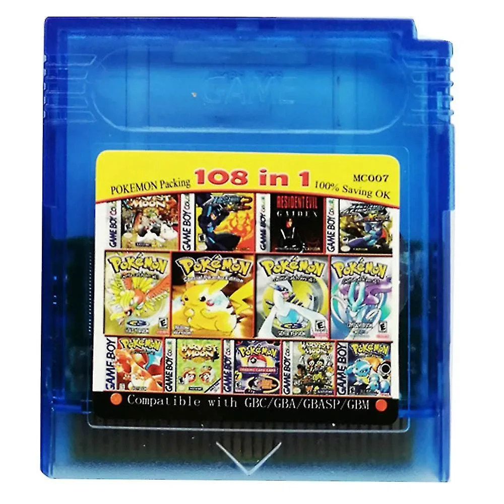 GBC Retro Game Combo Card Poké - Retro Gaming Video 评论和价格