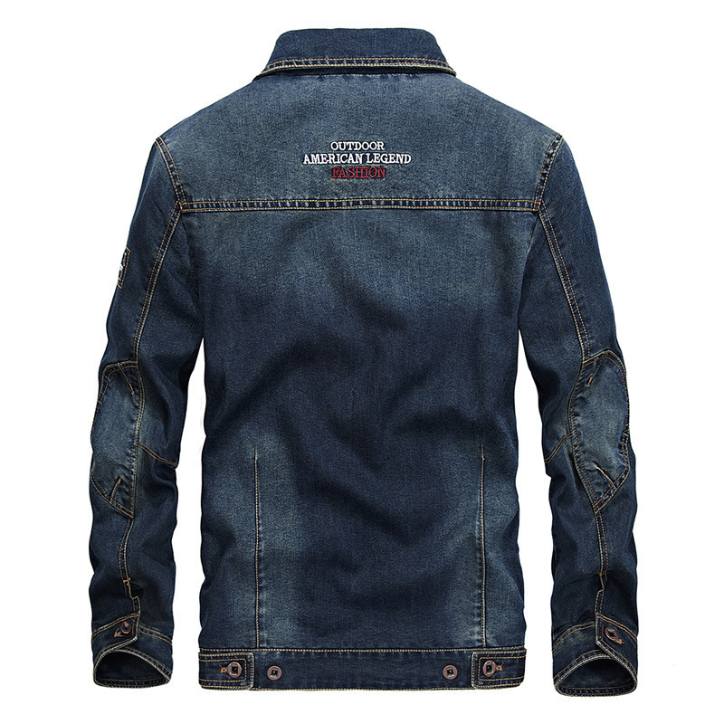 High Quality Men's Denim Jacke - Retro Gaming Jacket 评论和价格