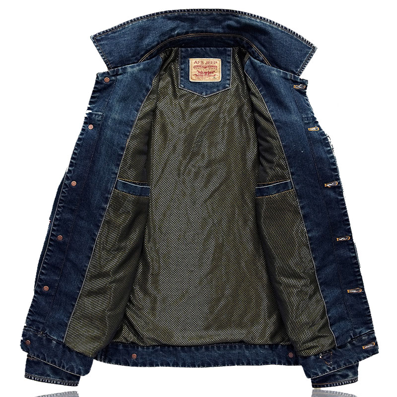 High Quality Men's Denim Jacke - Retro Gaming Jacket 评论和价格