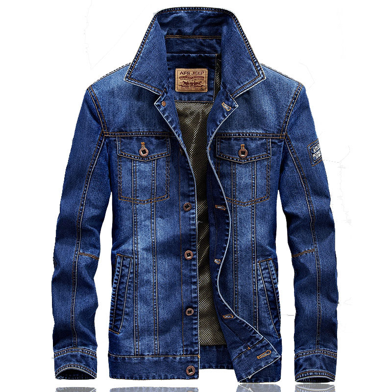 High Quality Men's Denim Jacke - Retro Gaming Jacket 评论和价格