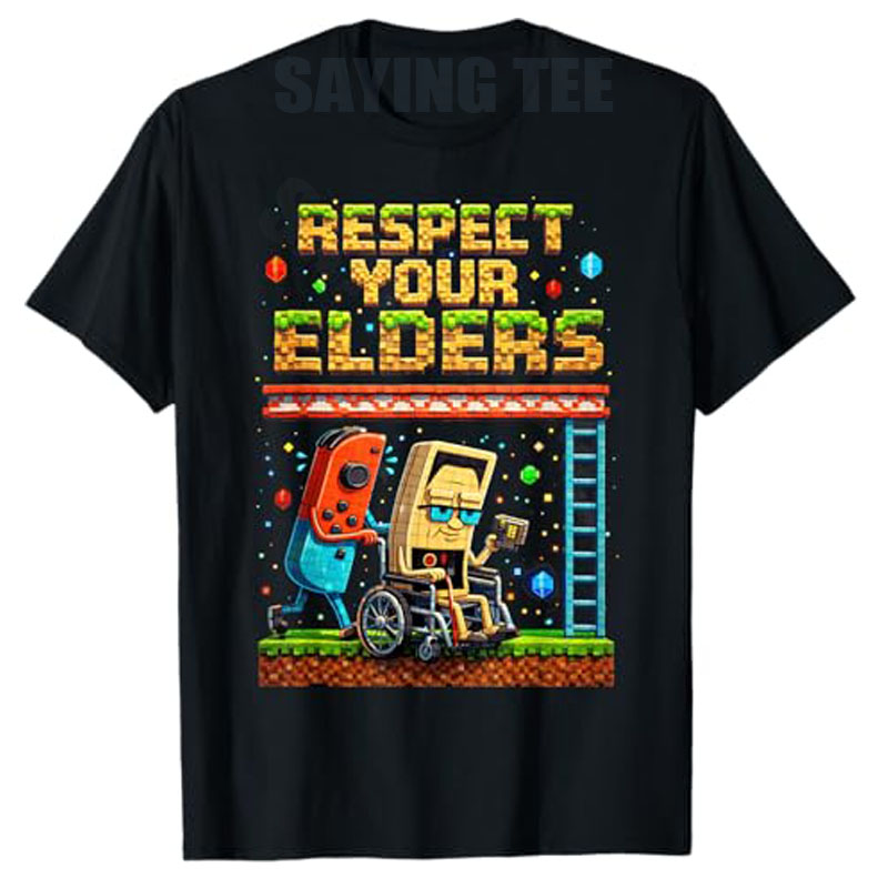 Respect Your Elders Retro Gami - Retro Gaming Gifts For Men 评论和价格