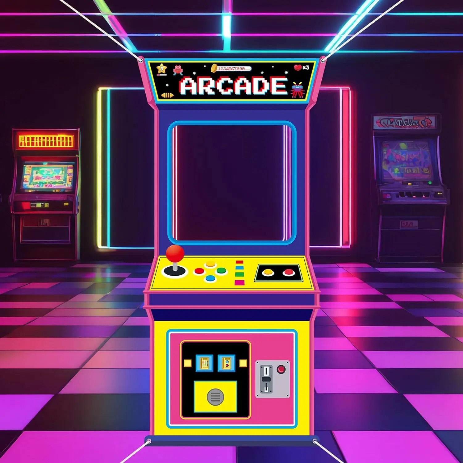 Retro Arcade Game Machine Phot - Retro Gaming Cabinet 评论和价格