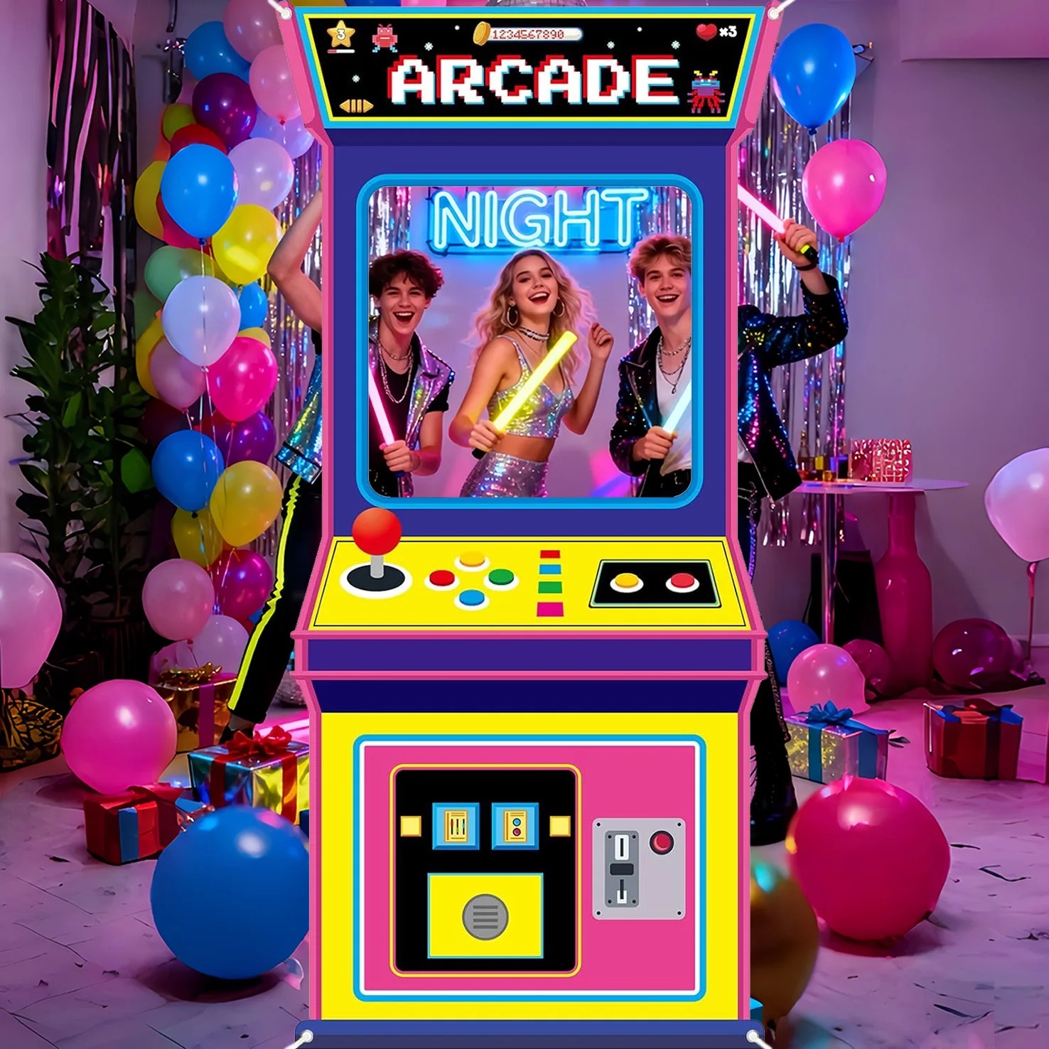 Retro Arcade Game Machine Phot - Retro Gaming Cabinet 评论和价格