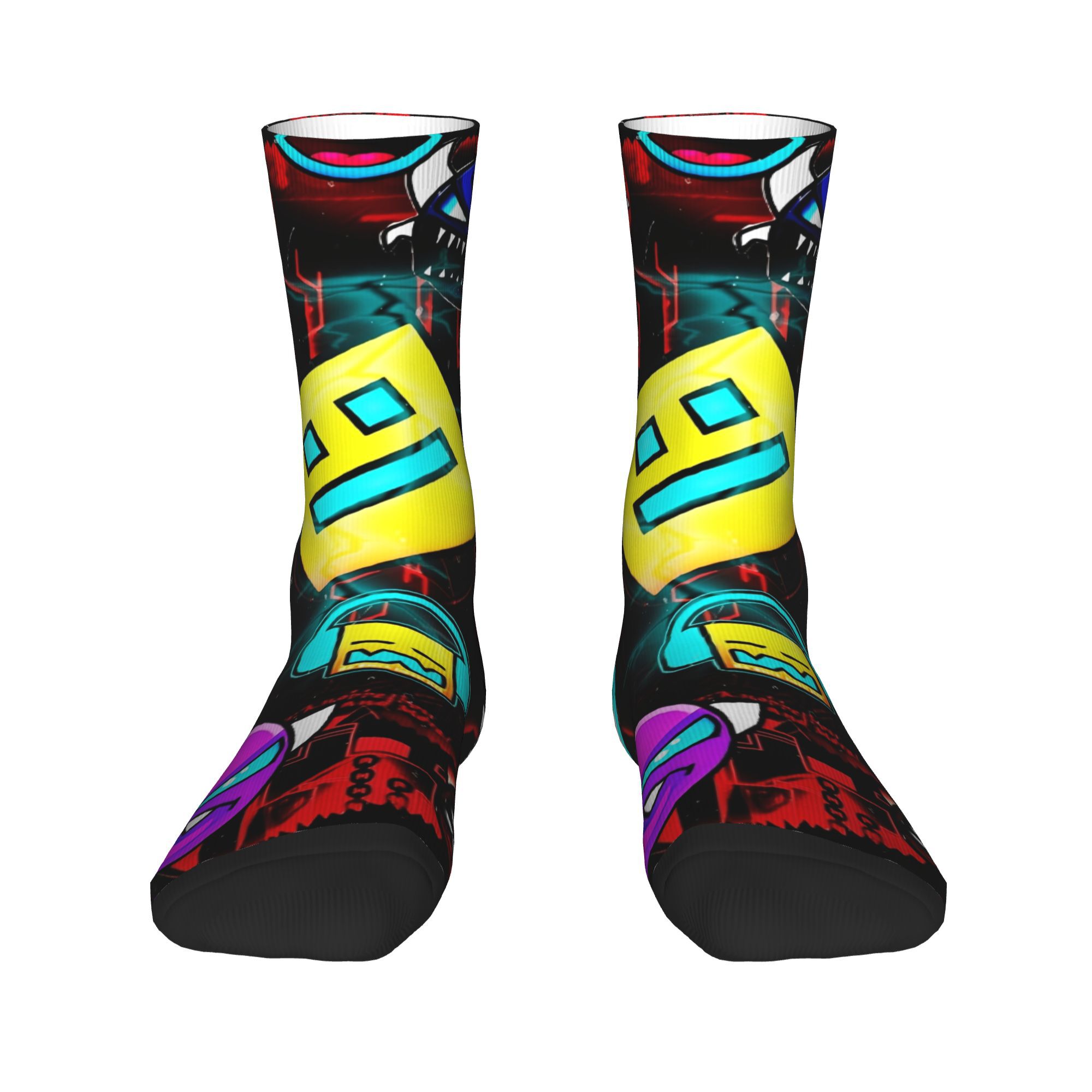 Geometry Gaming Dashed  Stocki - Retro Gaming Gifts For Men 评论和价格