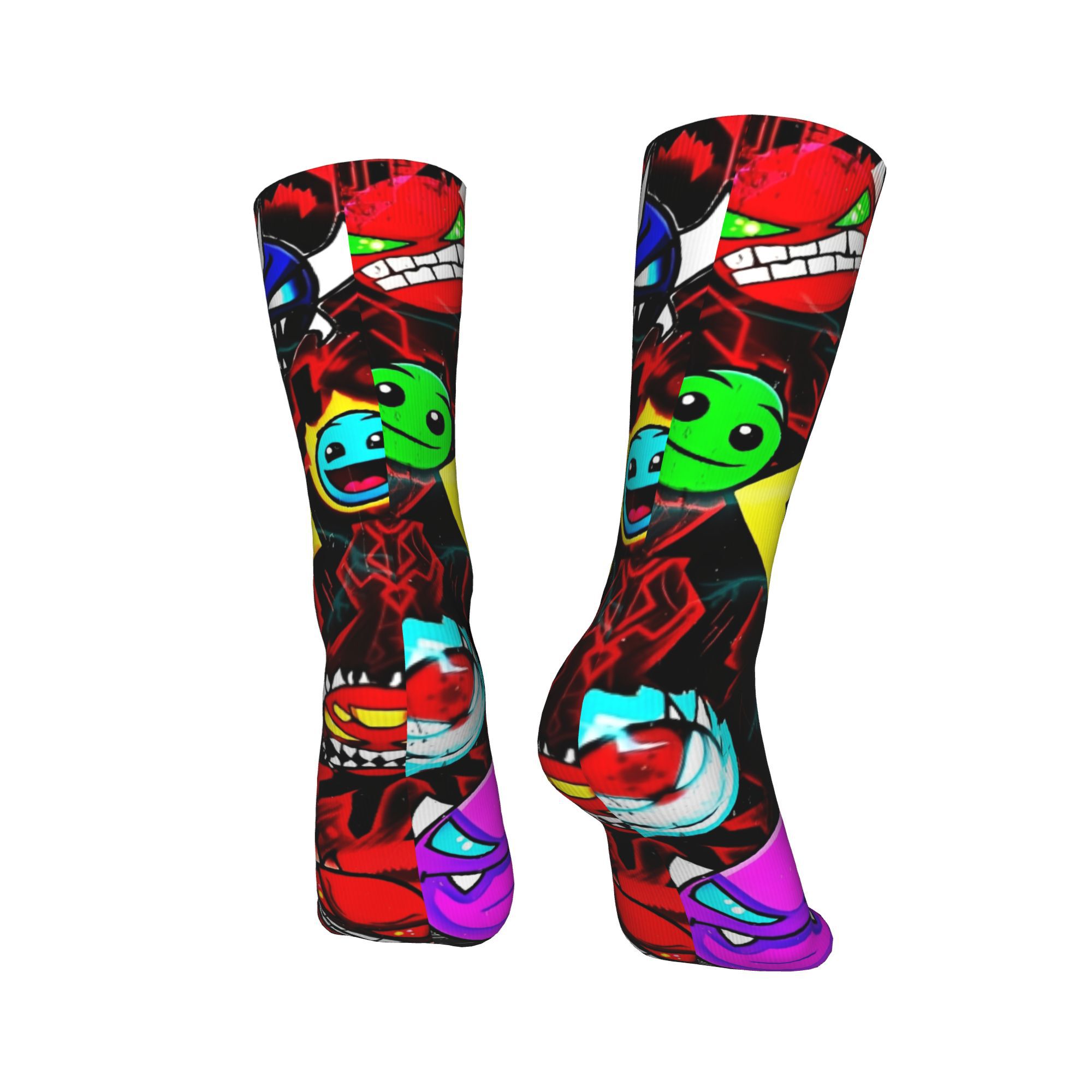 Geometry Gaming Dashed  Stocki - Retro Gaming Gifts For Men 评论和价格