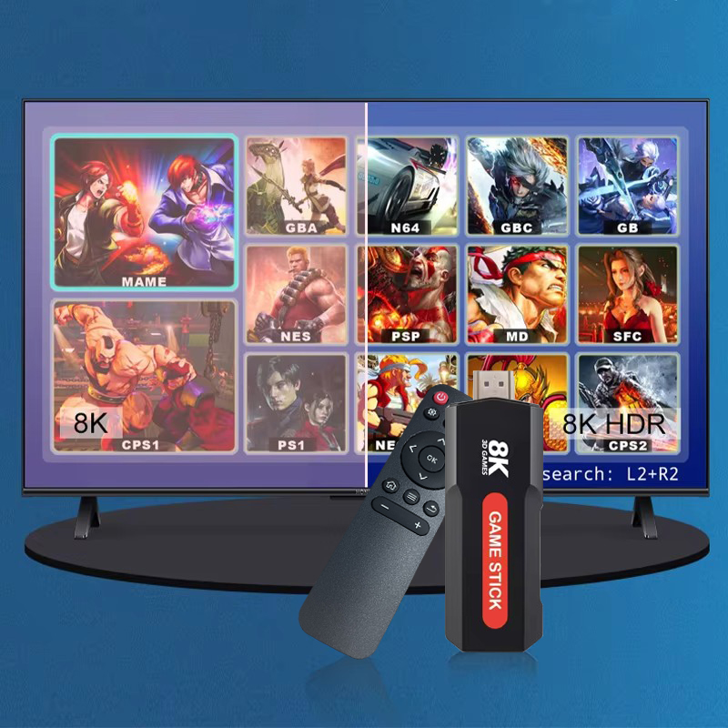 X2 Game Stick HD 4K 8K 3D Cons - Retro Gaming Tablet 评论和价格