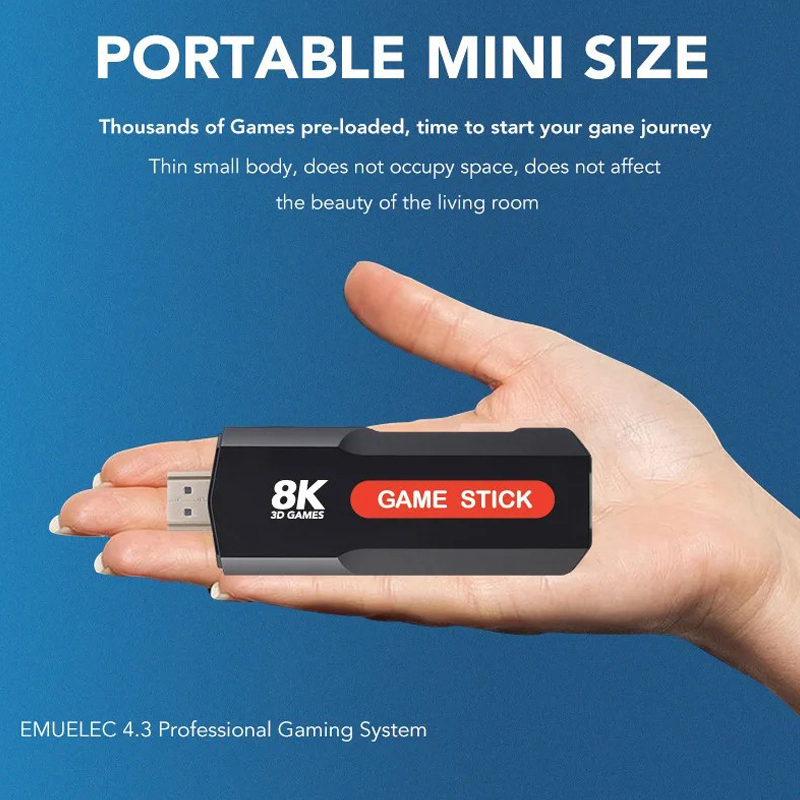 X2 Game Stick HD 4K 8K 3D Cons - Retro Gaming Tablet 评论和价格