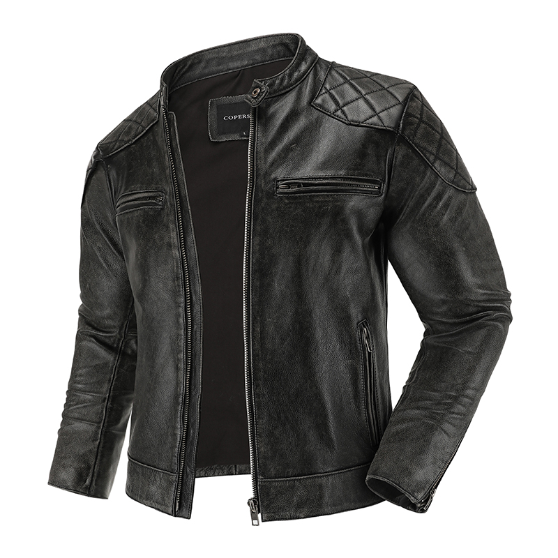 Retro Leather Jacket Motorcycl - Retro Gaming Jacket 评论和价格