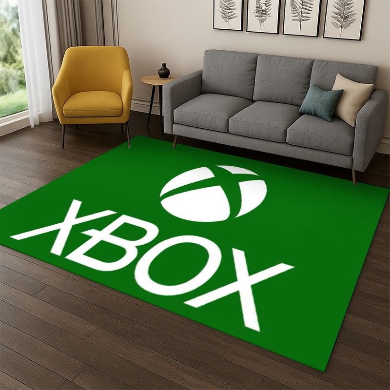 retro Xbox Gaming Gamer Logo C - Retro Gaming Rug 评论和价格
