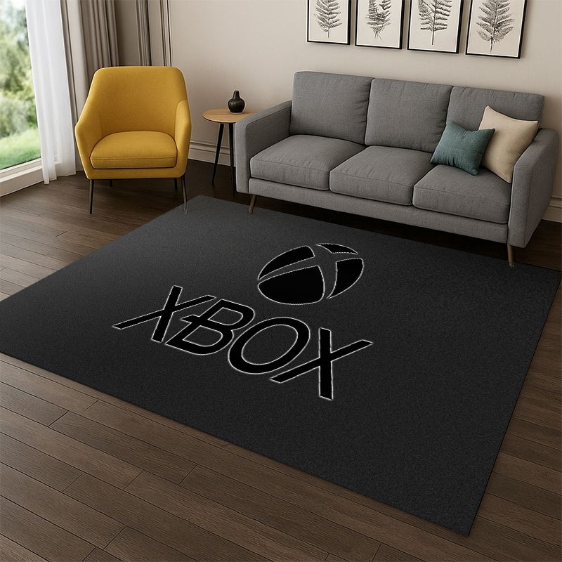 retro Xbox Gaming Gamer Logo C - Retro Gaming Rug 评论和价格