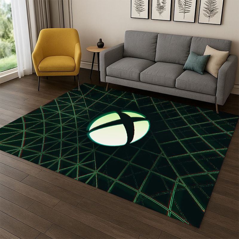 retro Xbox Gaming Gamer Logo C - Retro Gaming Rug 评论和价格