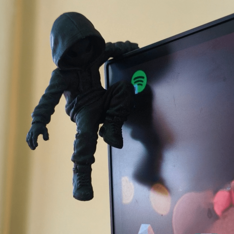 Climb Hoodie Alien Mini Statue - Retro Gaming Room 评论和价格