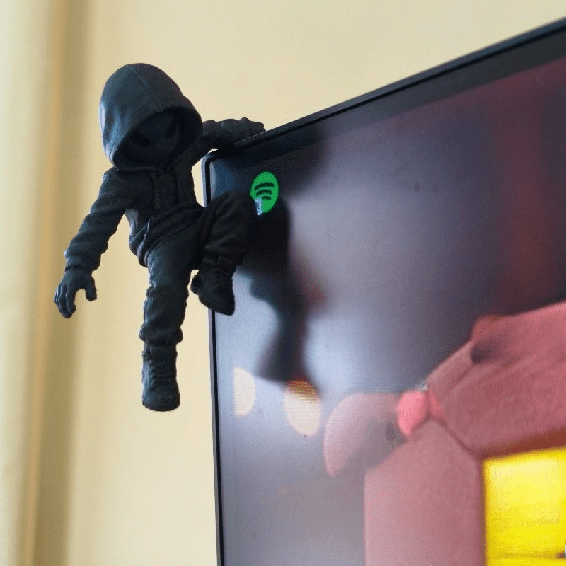 Climb Hoodie Alien Mini Statue - Retro Gaming Room 评论和价格